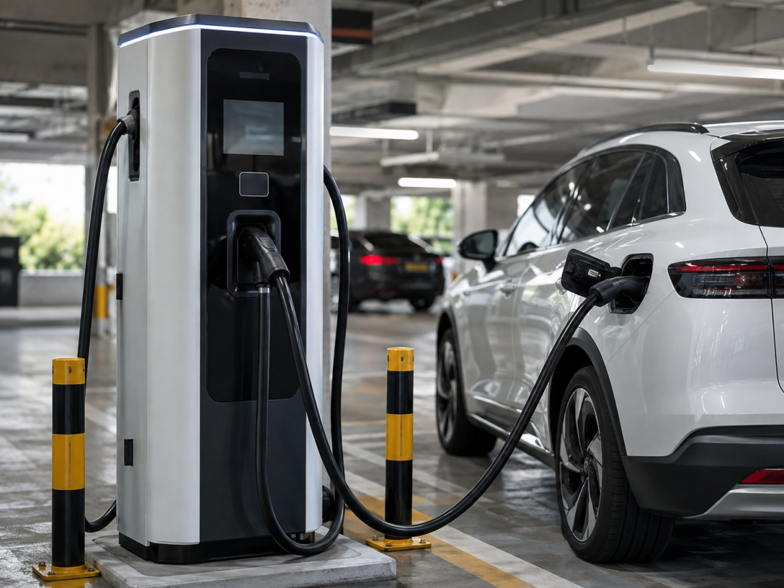DC Fast EV Charging Station